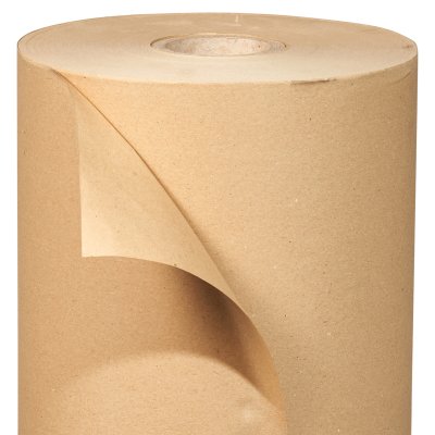 Papier Macule- Papier recycle- gris- bobine ouverte-Papier d'Emballage- Expedition - Packaging-Protection- Antalis