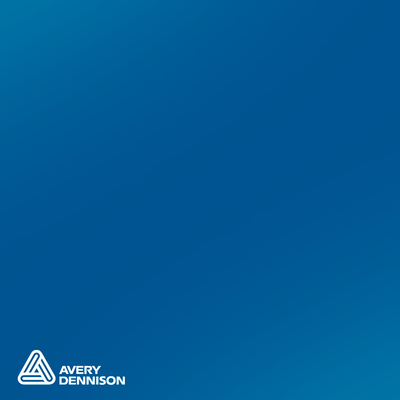 Avery, 500, brillant, EG, PVC, 505 bleu, 0.080mm, 1230mm x 50.00m, diamÃ¨tre mandrin: 76mm, adhésif permanent, Palette de 1 bobine, 505EG/1.23