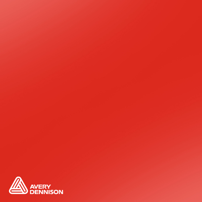 Avery, 500, brillant, EG, PVC, 511 rouge cerise, 0.080mm, 1230mm x 50.00m, diamÃ¨tre mandrin: 76mm, adhésif permanent, Palette de 1 bobine, 511EG/1.23