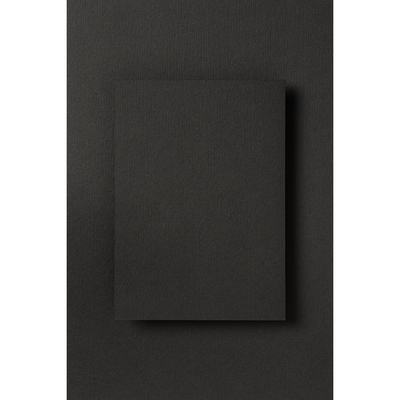 Keaykolour Buckram Black 340g/m² 700mm x 1000mm Paquet de 50 feuilles