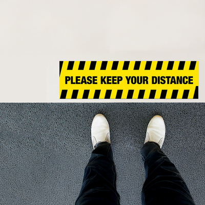 Oracal 1663 - Film PVC Opaque Blanc Brillant pour Sols Lisses