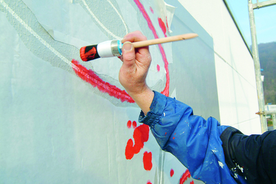 ASLAN S41 Film Pochoir Pour Surfaces Rugueuses