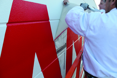 ASLAN S41 Film Pochoir Pour Surfaces Rugueuses