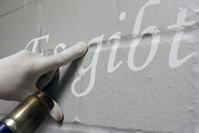 ASLAN S41 Film Pochoir Pour Surfaces Rugueuses