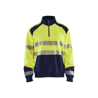 BLAKLADER Sweat col camionneur haute-visibilité