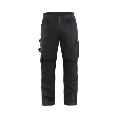 BLAKLADER Pantalon artisan sans poches flottantes uni