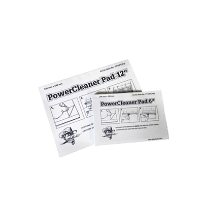 Tampons de nettoyage pour rouleau Power cleaner 6'' et 12'' Yellotools Power Cleaner Pad blanc (FEUILLESPOWERCL)