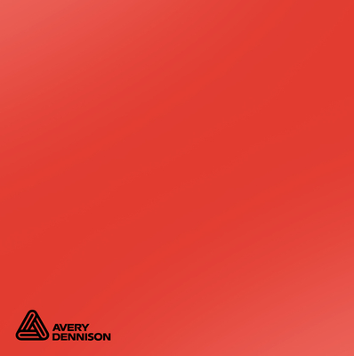 Avery, 500, matt, EM, PVC, 523 medium red, 80µm, 1230mm x 50.00m, Core diameter: 76mm, permanent adhesive, box of 1 roll, 523EMPERM/1.23