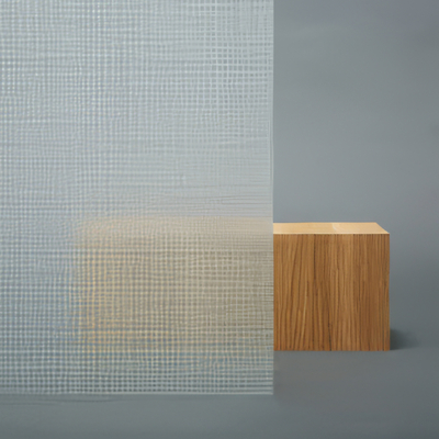 3M Fasara, film anti-regard Papier japonais, polyester Linen Crystal, 80µm 1270mm x 30.00m, adhésif permanent Boîte de 1 rouleau, LINENCRYSTAL