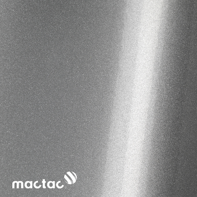 MACtac, ColourWrap, brillant, PVC, Silver GM61, 80µm, 1520mm x 25.00m, diamètre mandrin: 76mm, Bubble free permanent, Boîte de 1 rouleau, CW/GM61