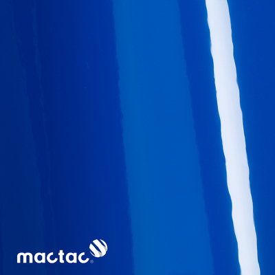MACtac, ColourWrap, brillant, PVC, Blue G41, 80µm, 1520mm x 25.00m, diamètre mandrin: 76mm, Bubble free permanent, Boîte de 1 rouleau, CW/G41