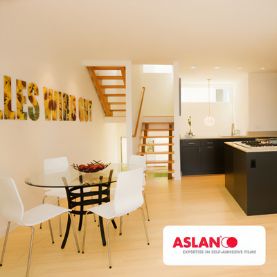 Aslan DFP 40 – Film blanc glossy removable