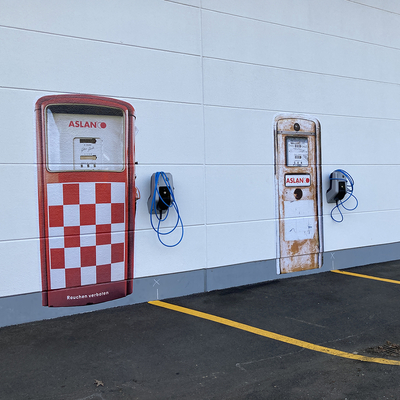 Aslan DFP 45 Film d’impression numérique blanc brillant pour murs et façades structurés