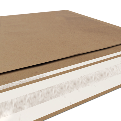 Pochette matelassée nid d’abeille