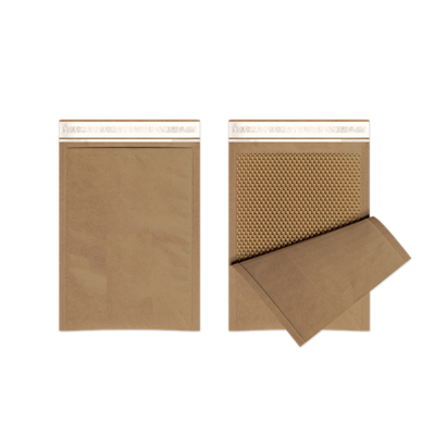 Pochette matelassée nid d'abeille