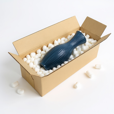 Photo caisse longue avec produit