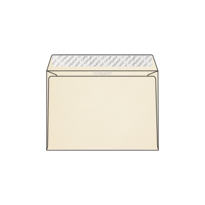 Enveloppe C5 Conqueror Laid Cream 120g/m² Boîte de 250 pièces