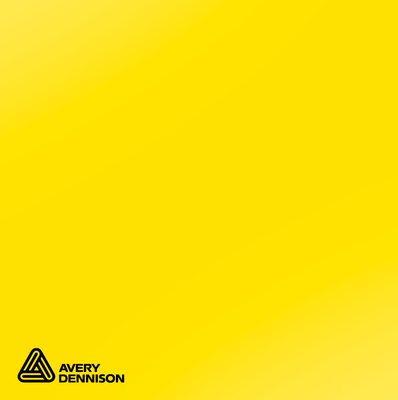 Avery, 500, matt, EM, PVC, 527 butter yellow, 0.080mm, 615mm x 50.00m, Core diameter: 76mm, semi-permanent adhesive, pallet of 1 reel, 527EM/0.615