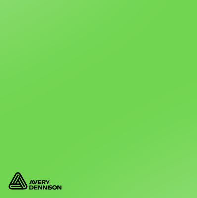 Avery, 500, gloss, EG, PVC, 531 lime, 0.080mm, 615mm x 50.00m, Core diameter: 76mm, permanent adhesive, pallet of 1 reel, 531EG/0.615