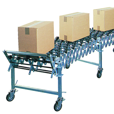 Convoyage de caisse - Convoyeur Extensible A Roulettes Plastiques- SIAT - GTL / GTM / GTR - Antalis