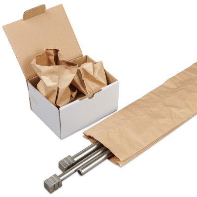 Gaine en kraft brun- triple epaisseur gaine - Kraft recycle - Expedition de produits longs - Antalis