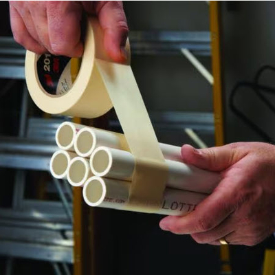 Ruban adhésif de masquage papier crêpé 3M™ 201E