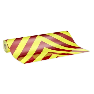 Bandes alternées spéciale pompiers chevron 3M Scotchlite 4083-33 1220 mm x 45.72m