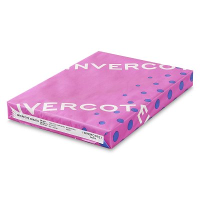 Paquet de Carton graphique -Invercote Creato- Impression Offset - Impression numerique - Certifie HP Indigo - Antalis