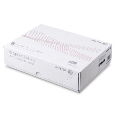 Etiquette adhesives permanentes- Xerox Etiquettes de production- Impression laser-avec refente-Impression haut volume - Antalis