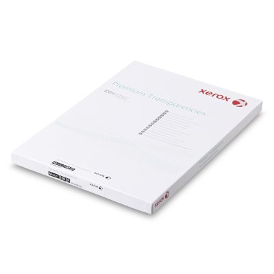 Xerox Premium Transparencies Mono pack flat right