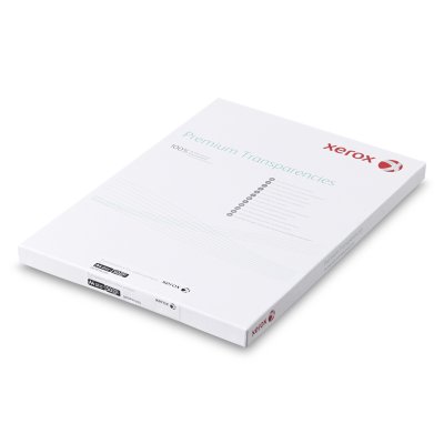 Xerox Premium Transparencies Colour pack flat right