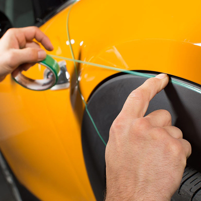 3M Knifeless Tape, Finish Line Tape Redresser les ondes en tirant, vert 3mm, RUBANFINISHLINE