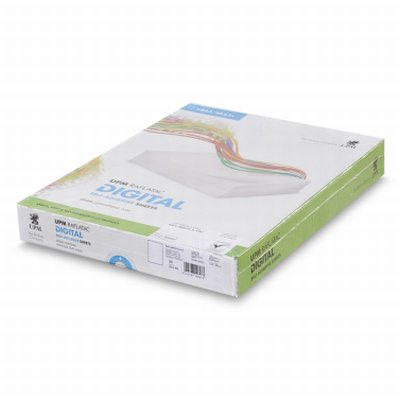 Paquet d'Adhesif Satine- Auto-adhesif satin Blanc- UPM Raflatac Raflabrite IL- Impression Numerique- Certifie HP Indigo-Impression Offset - Antalis