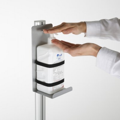 Distributeur de gel hydroalcoolique sur pied - Antalis