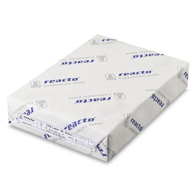 Paper Reacto Laser CFB; Gamme d'autocopiants; feuillets intermediaires pour impression numerique Laser Toner; Plusieurs coloris; Antalis