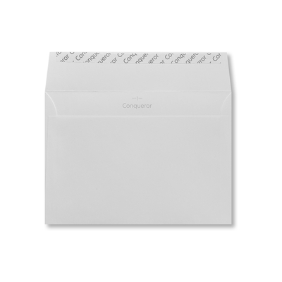 Enveloppe C5 Conqueror Wove Brillant White 120g/m² Boîte de 250 pièces