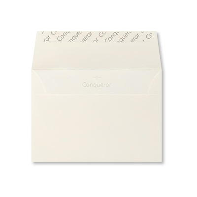 Enveloppe C6 Conqueror Wove Oyster 120g/m², avec fourreau Boîte de 500 pièces