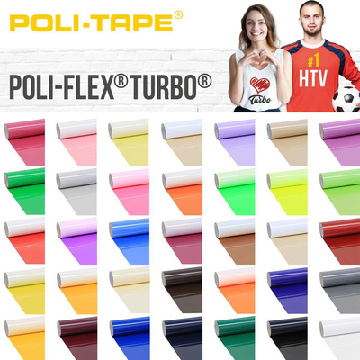 Poli-Flex Turbo Flex de découpe PU pour marquage textile basse température