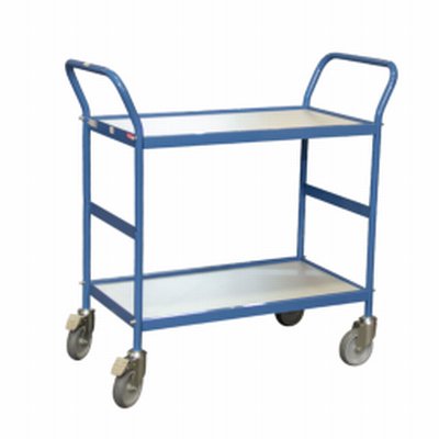 Photo Servante 2 plateaux bois 150 kg