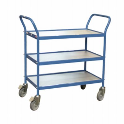 Photo Servante 3 plateaux bois 150 kg