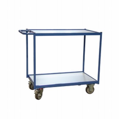 Photo Servante 2 plateaux bois 250 kg
