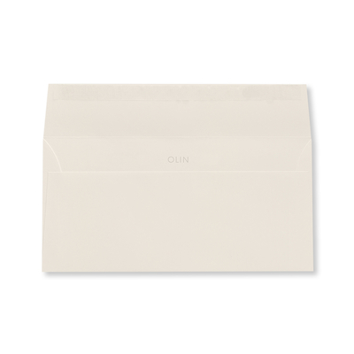 Enveloppe DL Olin Design Regular Soft White 120g/m²