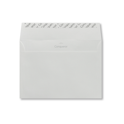 Enveloppe C5 Conqueror Laid Brilliant White 120g/m², avec fourreau Boîte de 250 pièces