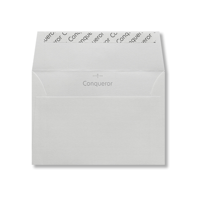 Enveloppe C6 Conqueror Laid Brillant White 120g/m² Boîte de 500 pièces