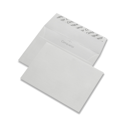Enveloppe C6 Conqueror Laid Brillant White 120g/m² Boîte de 500 pièces