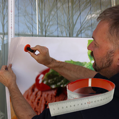 Yellotools, MagTape Ruler, Règle, blanc 1000mm, Sac de 1 pièce, MAGTAPERULER/1M