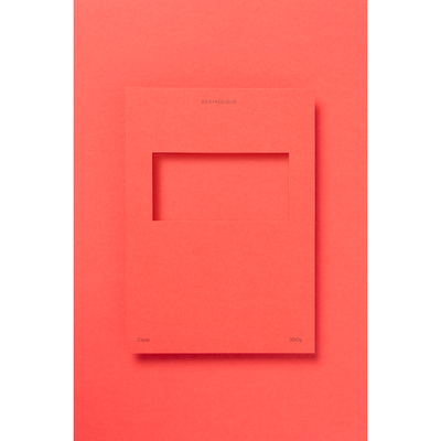 Papier Keaykolour Coral 300g/m² 700mm x 1000mm Paquet de 100 feuilles