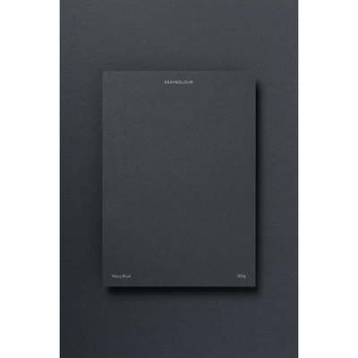 Papier Keaykolour Navy Blue 450g/m² 700mm x 1000mm Paquet de 50 feuilles