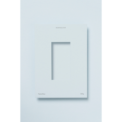 Papier Keaykolour Pastel Blue 300g/m² 700mm x 1000mm Paquet de 100 feuilles
