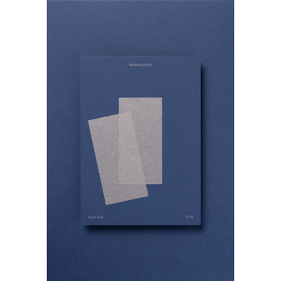 Papier Keaykolour Royal Blue 300g/m² 700mm x 1000mm Paquet de 100 feuilles